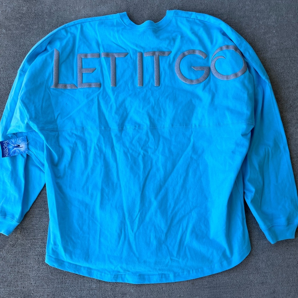 Spirit Jersey Disney Frozen long sleeve tee NWT XL